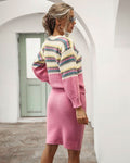 Elegantes 2-teiliges Set mit Pullover & Rock – Emilia