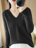 Moderner Damenpullover mit bequemer Passform – Emilia