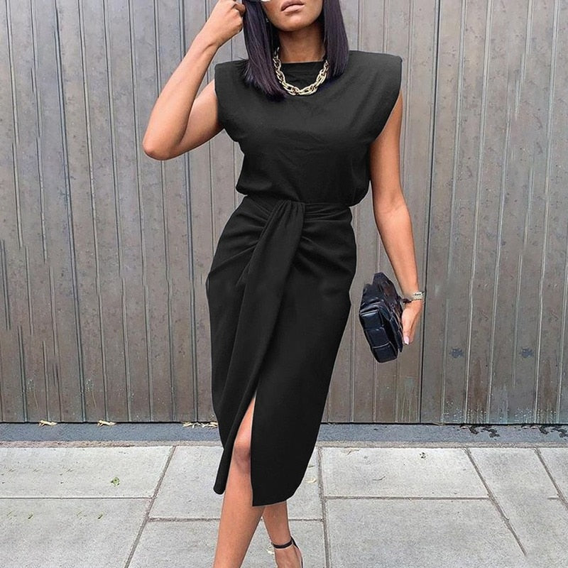 Bequemes Damenkleid mit lockerer Passform – Elena
