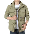 Herren Outdoorjacke Wasserdicht Warm Abnehmbar – Bravion
