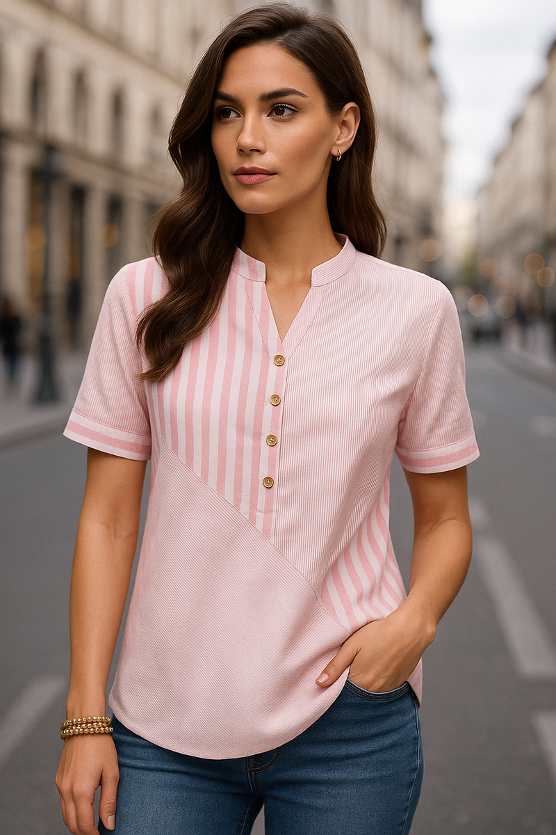 Damen Bluse Schlankmachend Elegant Umweltfreundlich – Celina
