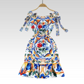 Sommerkleid Elegant Luftig Inselstil für Damen – Solena