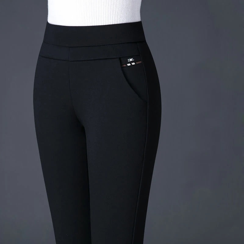 Gerade Hose mit Hoher Taille für Damen – Emilia