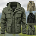 Herren Outdoorjacke Wasserdicht Warm Abnehmbar – Bravion