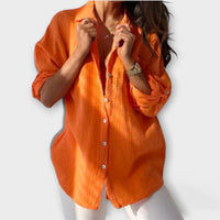 Damen Bluse Bunt Leicht Frühling Sommer Look – Ayelina