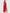 Rüschen Maxikleid Elegant Schlitz Hellblau Rot – Bella