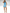 Sommer Romper Satin Schwarz Blau Teal – Noemi