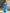 Figurbetontes Kleid Azurblau Sommer Look – Elina