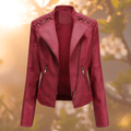 Damen-Lederjacke mit zeitlosem Stil – Vanessa