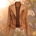 Damen-Lederjacke mit zeitlosem Stil – Vanessa