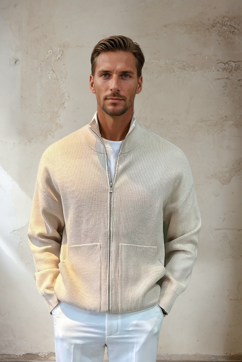 Warmer Herrenpullover aus Wollmischung für Herbst & Winter – Lukas
