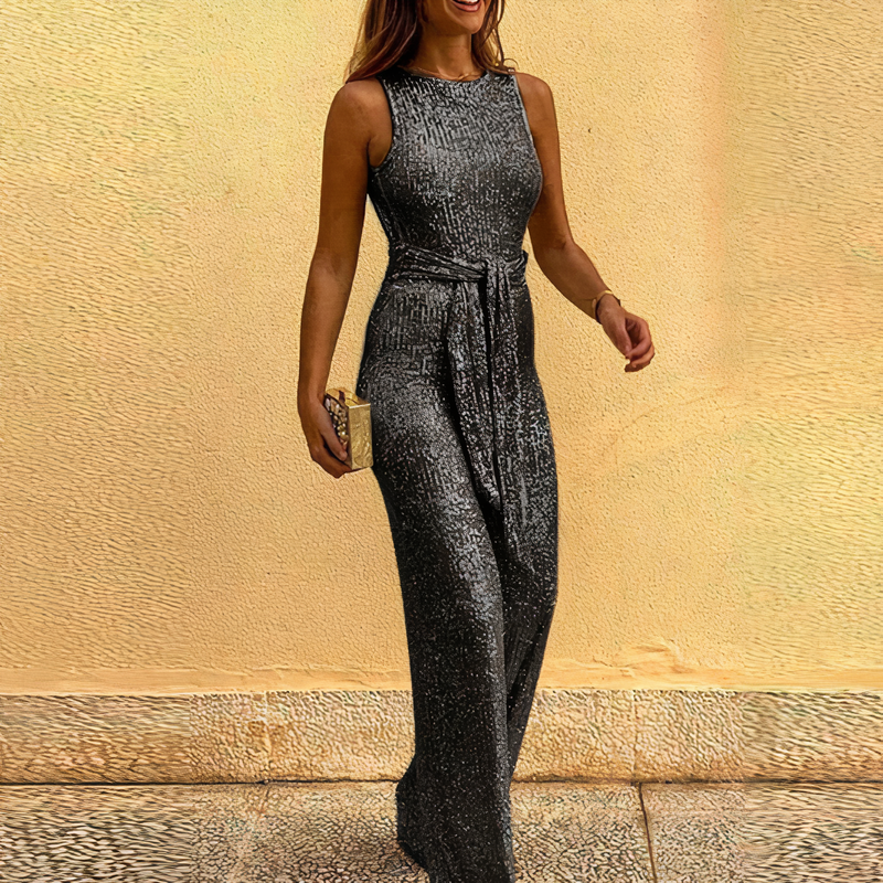 Glitzer Jumpsuit für Partys und Events – Helena