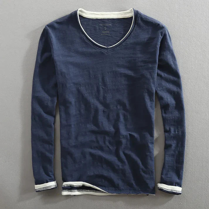 Herren-Shirt aus Baumwolle mit Vintage-Stil – Gotthard