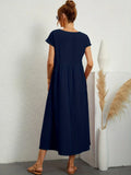 Sommerkleid Damen Elegant Locker Seidig Bequem – Alurea