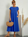 Sommerkleid Damen Elegant Locker Seidig Bequem – Alurea
