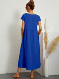 Sommerkleid Damen Elegant Locker Seidig Bequem – Alurea