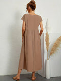 Sommerkleid Damen Elegant Locker Seidig Bequem – Alurea