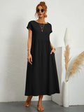 Sommerkleid Damen Elegant Locker Seidig Bequem – Alurea
