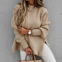 Damen Strick-Sweatshirt mit weichem Stoff – Hannah