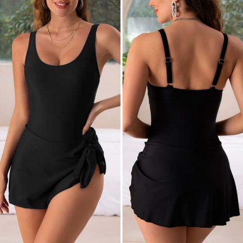 Formendes Badekleid Damen Elegant Figurbetont Sommer – Nuvina