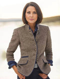 Damen Blazer Einreihig Elegant Büro Figurbetont – Clarisse
