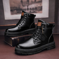 Winterschuhe Herren Wetterfest Warm Gefüttert Rutschfest – Liam