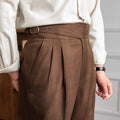 Elegante Herren-Stoffhose mit verstellbarer Schnalle – Lukas