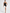 Asymmetrisches Abendkleid mit Schlitz und Choker – Elodie