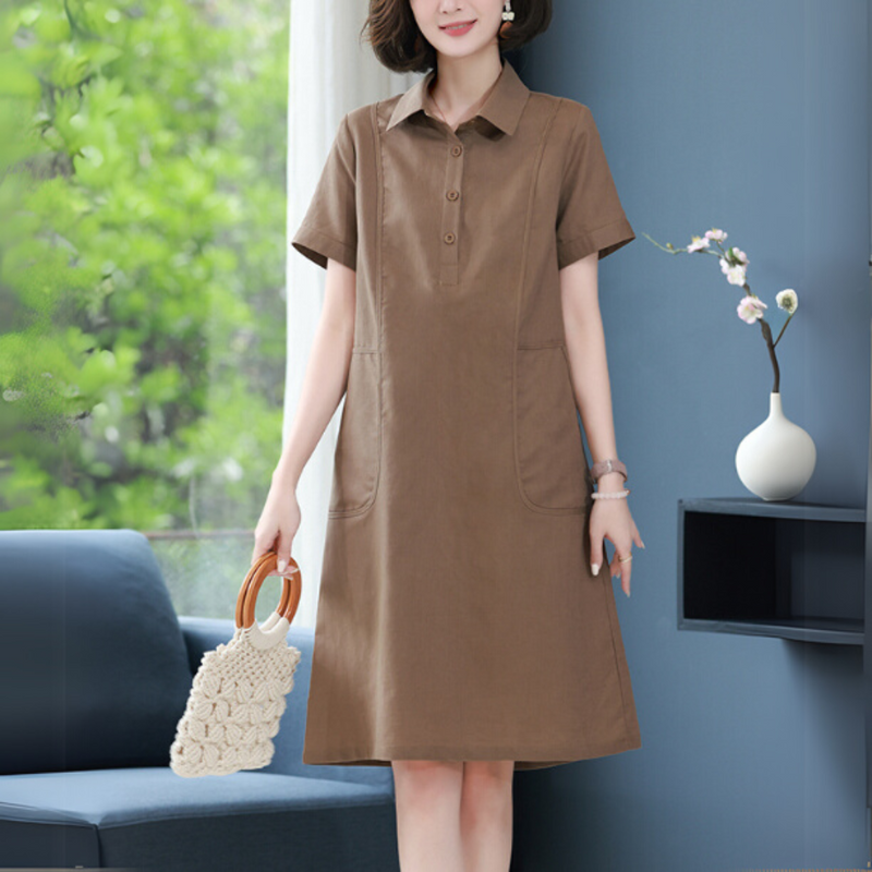 Luftiges Sommerkleid Damen mit Eleganz – Nora