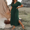 Sommerkleid Damen Elegant Luftig Zeitlos Komfort – Belviana