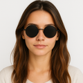 Retro Runde Sonnenbrille mit polarisierten Gläsern – NovaShade