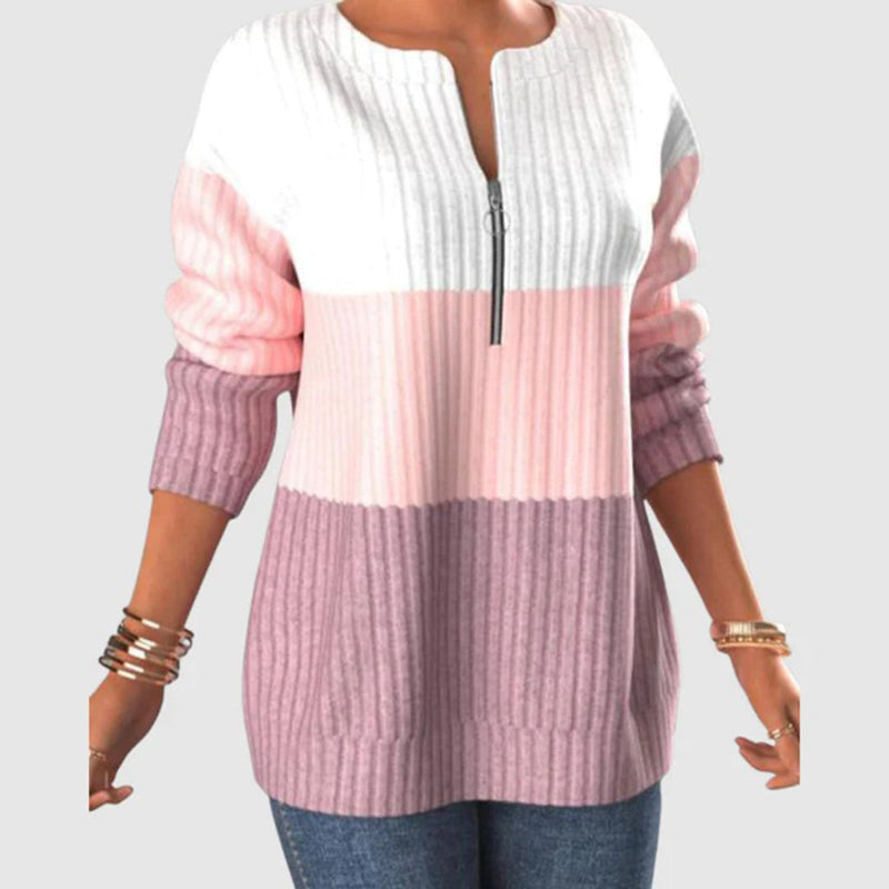 Damen Strickpullover warm weich und vielseitig – Diana