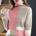 Damen Strickpullover warm weich elegant vielseitig – Angele