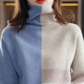 Damen Strickpullover warm weich elegant vielseitig – Angele