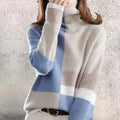 Damen Strickpullover warm weich elegant vielseitig – Angele