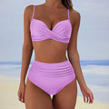High Waist Bikini Figurformend Sommer Elegant – Amalian