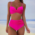 High Waist Bikini Figurformend Sommer Elegant – Amalian