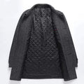 Eleganter Herrenmantel mit warmem Futter und modernem Schnitt – Ravion