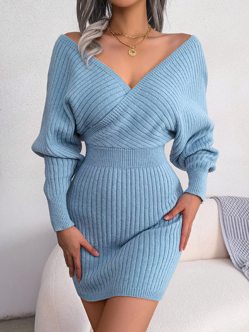 Langer und gemütlicher Damen-Pullover – Emilia