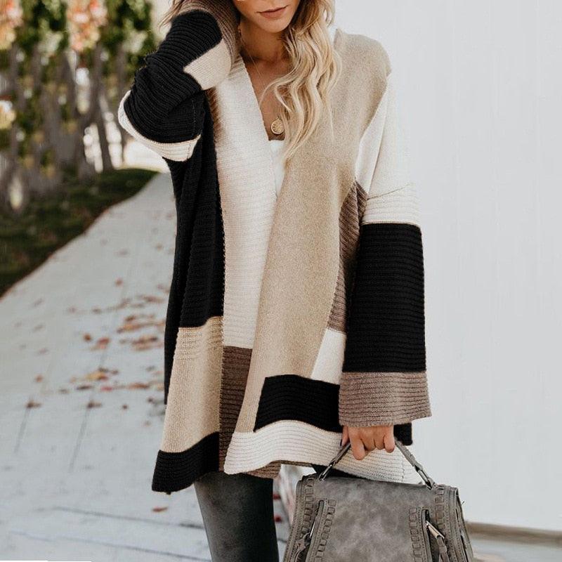 Damen-Strickpullover mit gemütlicher Passform – Emilia