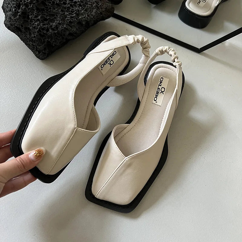 Damen Slipper mit elastischem Riemen & Komfort – Livara