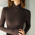 Stylish Women's Turtleneck Sweater - Livia