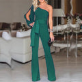 Eleganter Party-Jumpsuit mit offenen Ärmeln – Julia