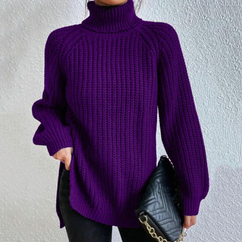 Kuscheliger Pullover mit einzigartigem Muster für Winter - Carina