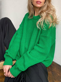 Warmer Damenpullover mit weichem Material – Emilia