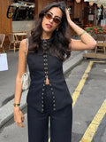 Business Set Damen Bluse Hose Elegant Büro Look – Venlora