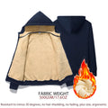 Warme Lamm-Kapuzenjacke für Winter – Elias