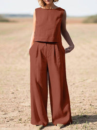 Eleganter 2-teiliger Damenanzug mit Jacke & Hose – Sofia