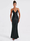Rückenfreies Abendkleid Elegant Schlank Verführerisch – Virella