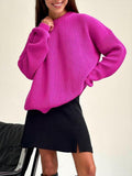 Warmer Damenpullover mit weichem Material – Emilia